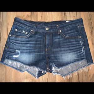 Rag & Bone distressed Jean Shorts!